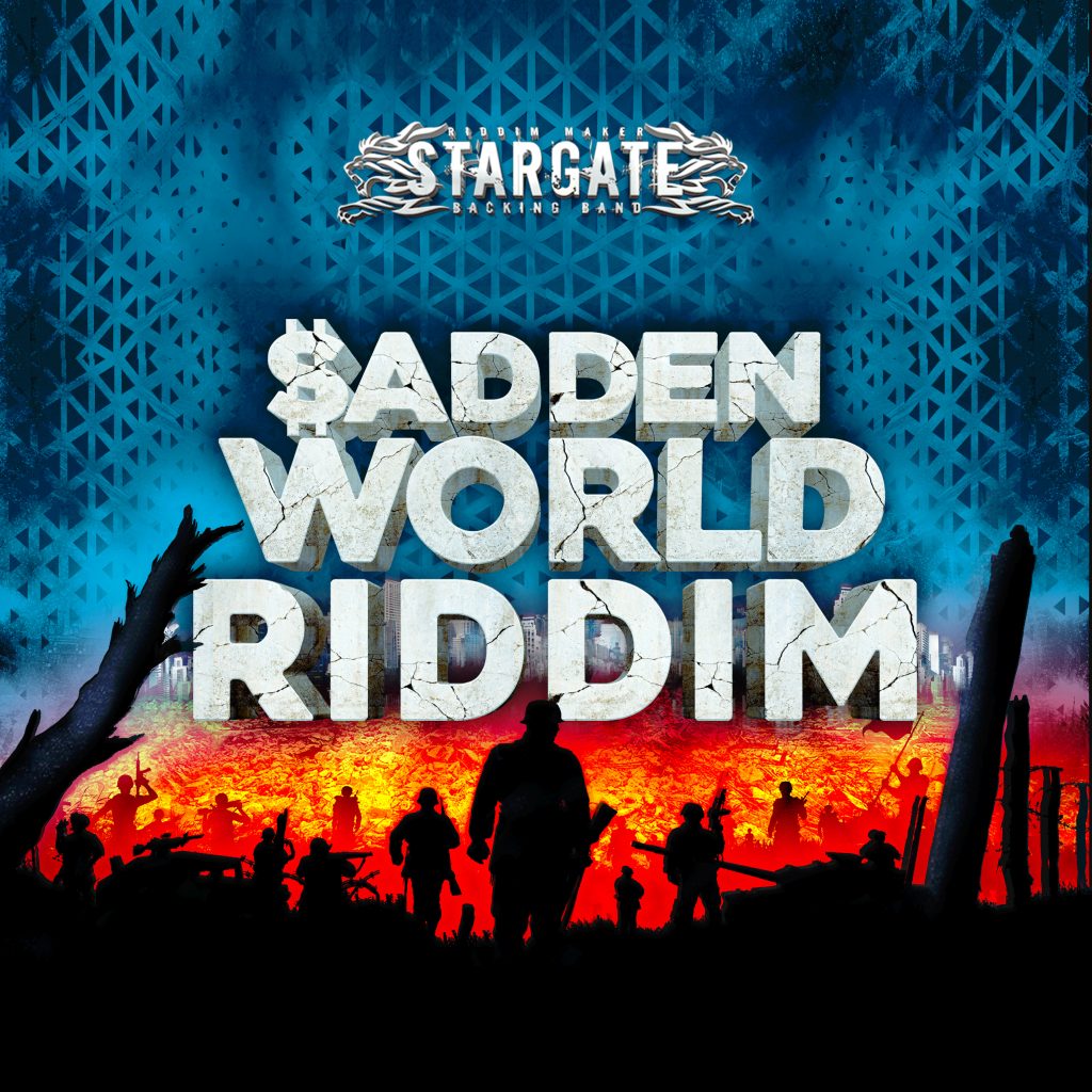 Pochette album "SADDEN WORLD RIDDIM"