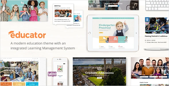 Educator – Education WordPress Theme for University & School